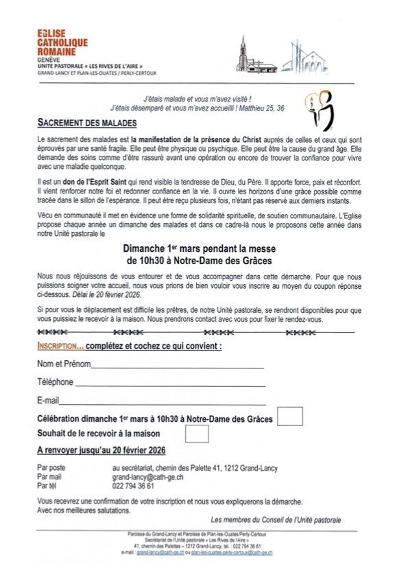 di malades26 infos et inscription